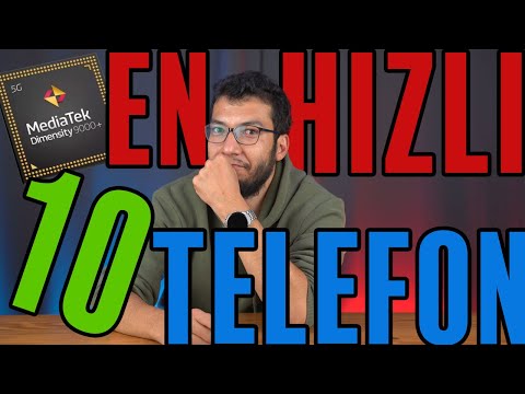DÜNYANIN EN HIZLI 10 ANDROID TELEFONU! | MediaTek İşlemcili Telefon Zirvede!