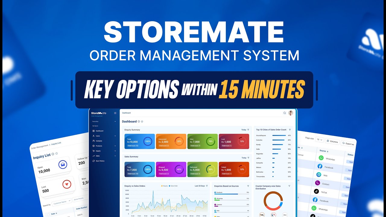 Storemate OMS course — Make Your Online Business Operations Smooth