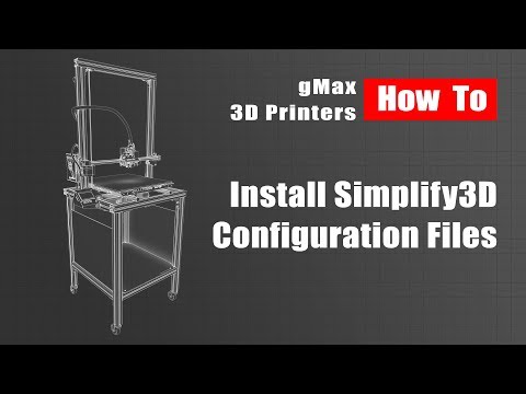 How To - Install Simplify 4.0 FFF Profiles for the gMax 1.5+