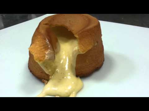 Lava cake ( Chef Gianny ) with white chocolate