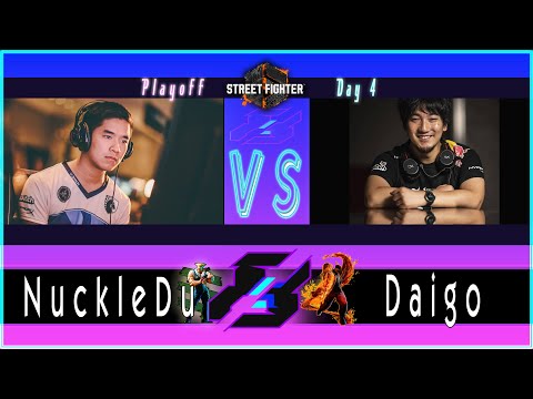 NuckleDu (Guile) vsDaigo Umehara  (Ken) - GAMERS8 - Street Fighter 6 - Playoffs - Day 4- #sf6 4K UHD