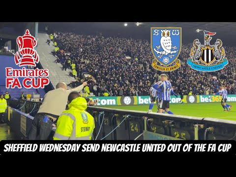 *SHOCKING FA CUP UPSET* Sheffield Wednesday 2-1 Newcastle away day vlog