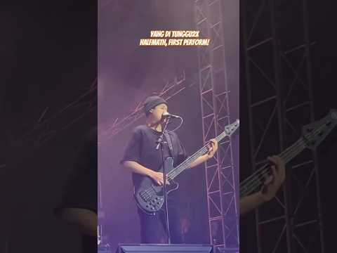 Finally! HalfMath, First Performance. Here We Go! #halfmath #bondanprakoso #funkykopral