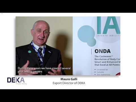 ONDA COOLWAVES system presented by DEKA!