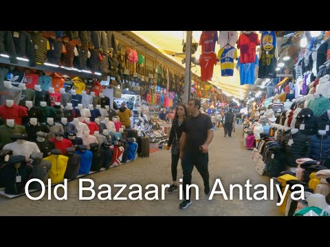 Shopping in Antalya: The Old Bazaar/Fake Market, 2022