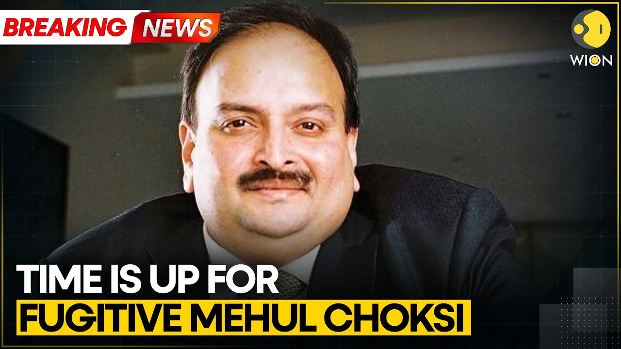 India Vows to Bring Fugitive Mehul Choksi Back, Reiterates Extradition Push | WION Breaking News