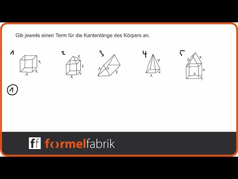 Terme aufstellen: geometrische Figuren – Training (Nr. 4)