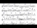 Chris Potter -- Moment's Notice at 14 years old -- Transcription