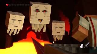 Download lagu Minecraft MEMES Dumb Ways to Die in Minecraft Story Mode with COFFIN DANCE mp3