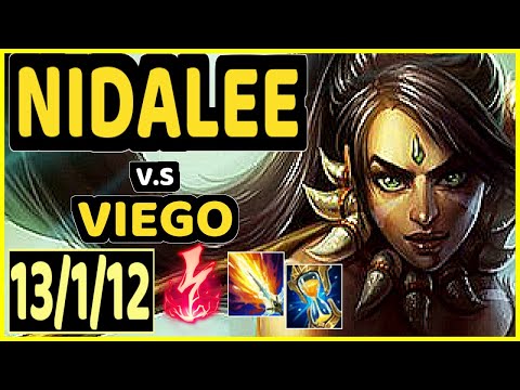 NIDALEE vs VIEGO - 13/1/12 KDA JUNGLE GAMEPLAY - EUW Ranked MASTER