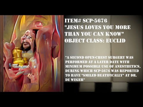 Un[REDACTED] SCP-5676 - Jesus Loves You More Than You Can Know