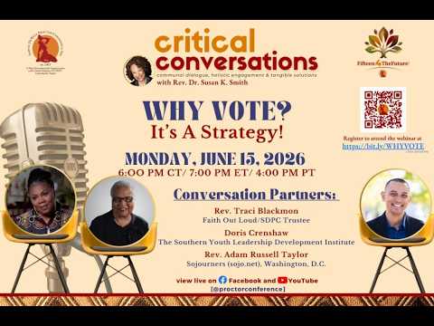 6/24/26 - WHY VOTE?: Voter Engagement/Voter Resistance