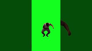 Black guy dancing tiktok meme green screen