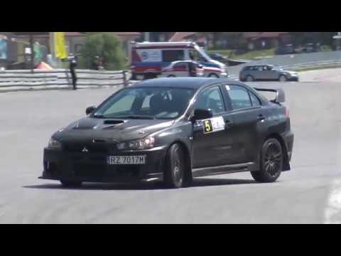 Przemyslaw Bobak - Mitsubishi Evo X - SuperOES 7 Runda  Tor Kielce 21-07-2018