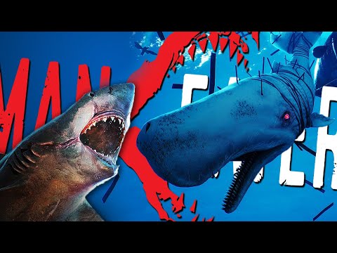 TAKING DOWN A HUGE SPERM WHALE!! | Maneater #2