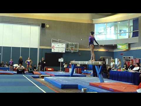 Taylor Chan's Beam Routine at the 2013 Carol Lenz Invitational