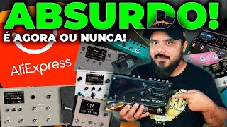 SURREAL! PEDALEIRAS, PEDAIS E EQUIPAMENTOS BARATOS do ALIEXPRESS no BRASIL! SAIBA COMO COMPRAR!
