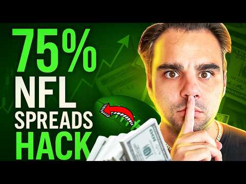 NFL Spreads Bet That Wins At 75% (Step by Step)