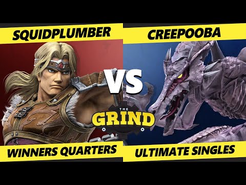 The Grind 162 Winners Quarters - Squidplumber (Simon) Vs. Creepooba (Ridley) Smash Ultimate - SSBU