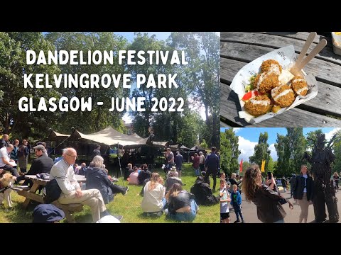 Groots at Dandelion Festival #kelvingrovepark #glasgow #scotland