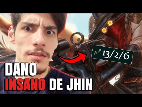 JHIN ADC DE LETALIDADE TÁ MUITO INSANO - League of Legends | Ranzza