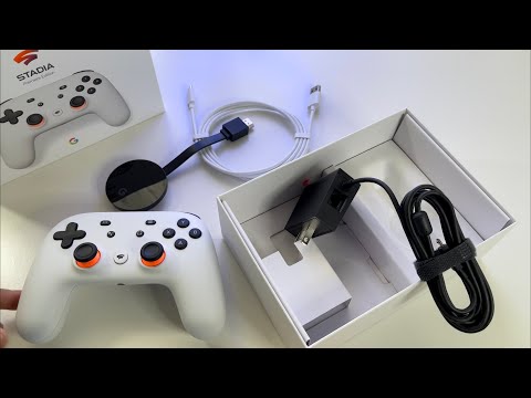 Unboxing Consola STADIA Premiere Edition & Stadia Controller + chromecast ultra | 4K HDR gaming