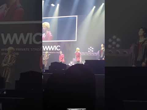 180617 MINO Ending Speech - WINNER 위너 WWIC2018