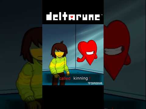 Kris and Soul have an interesting conversation ❤️🗯️ #deltarune #art #animation #undertale #chapter4