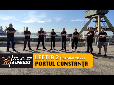 Lecție Educație la Înălțime - Portul Constanța