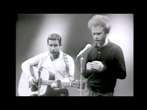 Simon and Garfunkel - The Sound of Silence - 1966 Holland Surreal Performance