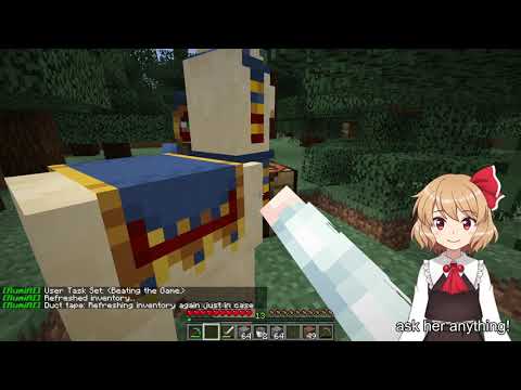 RumiAI VODs - Ugly AI Vtuber plays Minecraft [RumiAI] [03/19/23]