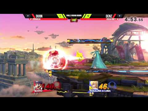 September '17 Ranbat - Duon (Mario) vs Denz (Dr.Mario,Rosalina & Luma) - Pools