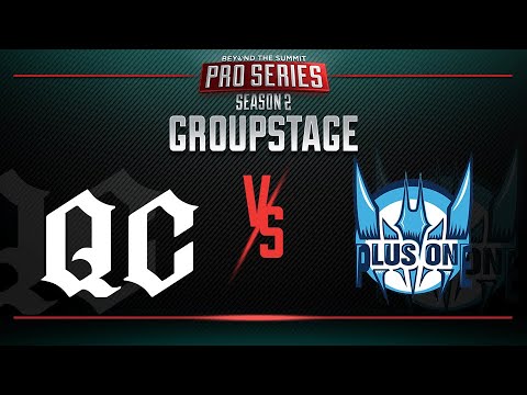 Quincy Crew vs PlusOne Game 1 - BTS Pro Series 2: Americas - Group Stage w/ T_Panda & Kips