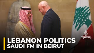 Lebanon politics: Saudi FM arrives in Beirut to meet officials