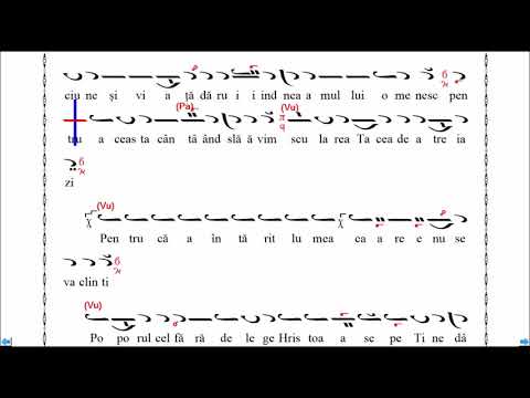 Prochimenul, Stihoavna (Glasul 4), Anastasimatar V. Ojog - versiune instrumentală (Melodos) - clip 4