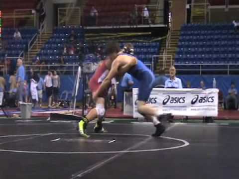 Cadet Freestyle 152  Taylor Massa (MI) pin Wayne Specht (IN)