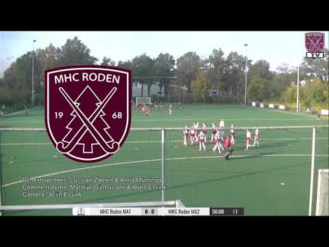 Clubcompetitie MHC Roden MA1 - MA2 d.d: 31-10-2020