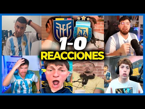 The best reactions of Argentinians to the defeat against Ecuador 🏆