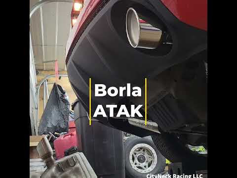 Borla ATAK on 5th gen camaro