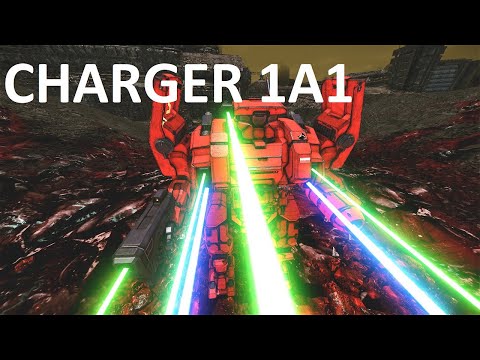 Monday short clip with Charger 1A1. MechWarrior Online (MWO).