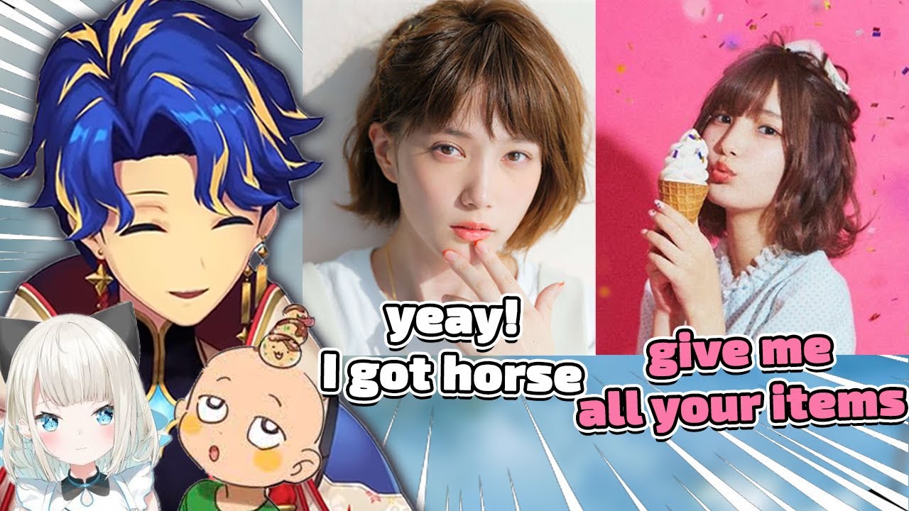 Astel funny interactions with Honda Tsubasa and Kasu in Jubutsu Neighborhood [VCR RUST]