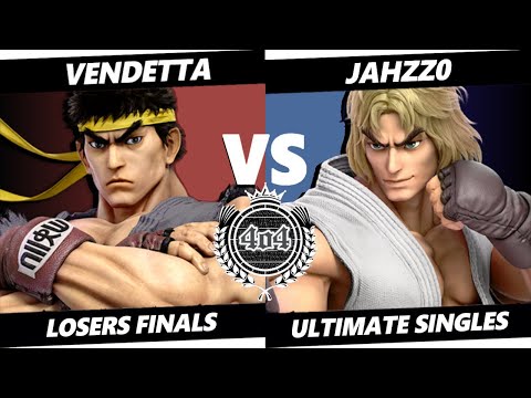 4o4 Smash Night 70 - Vendetta (Ryu, Ken) vs InC| Jahzz0 (Ken) - Losers Final