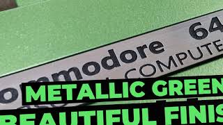 Reconditioned Metallic Green Commodore 64 Case - C592