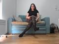 Black Diamond Pattern Tights Unboxing Try On And They Ripped