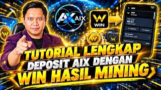 BITWIN||TUTORIAL LENGKAP DEPOSIT AKUN AIX DENGAN WIN DI BITWIN EXCHANGE 