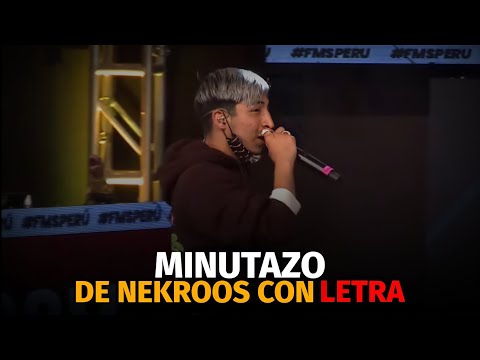 MINUTAZO de NEKROOS vs CHOQUE / MINUTO A SANGRE / FMS PERÚ JORNADA 5 / LETRA-SUBTITULADO