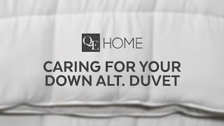 How to Maintain Your Down Alternative Duvet│QE Home