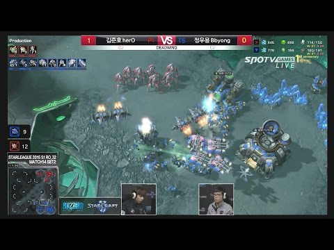 [Starleague] herO vs Bbyong Challenge RO.32 2set -EsportsTV