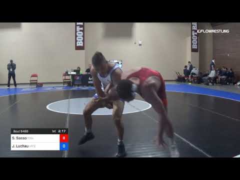 70 Kg Rnd Of 16 Sam Sasso Ohio State Unattached Vs Jace Luchau Valley RTC