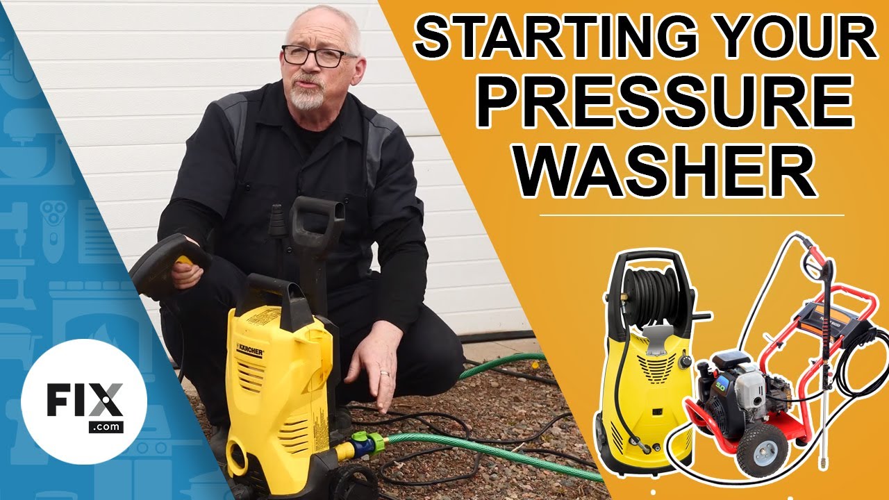 Pressure Washer Startup Guide